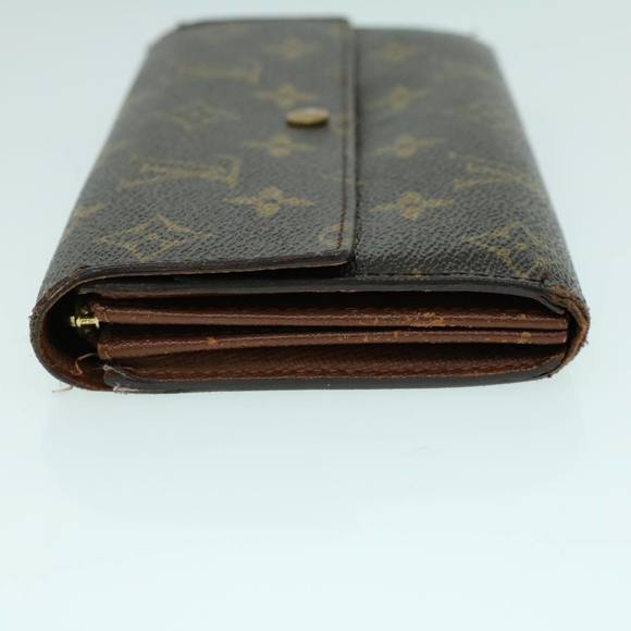 LOUIS VUITTON Monogram Portefeuille Sarah Long Wallet M61734 LV Auth 53797 - Picture 4 of 16